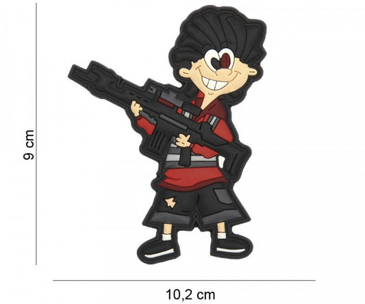 PVC 3D YOUNG OFFENDER PATCH