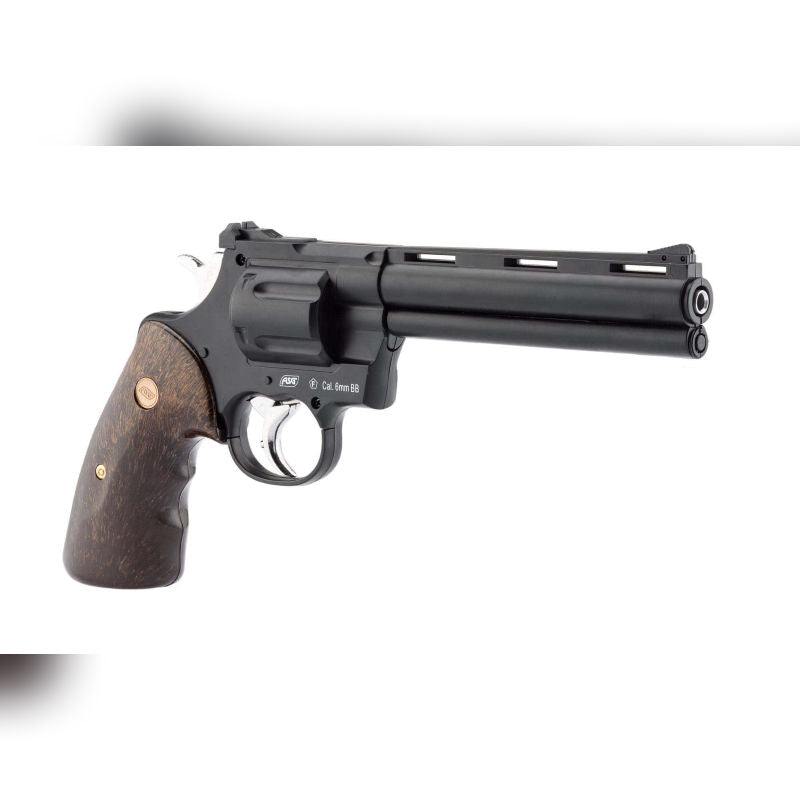 Double Action Revolver - The black version of the Zastava R-357