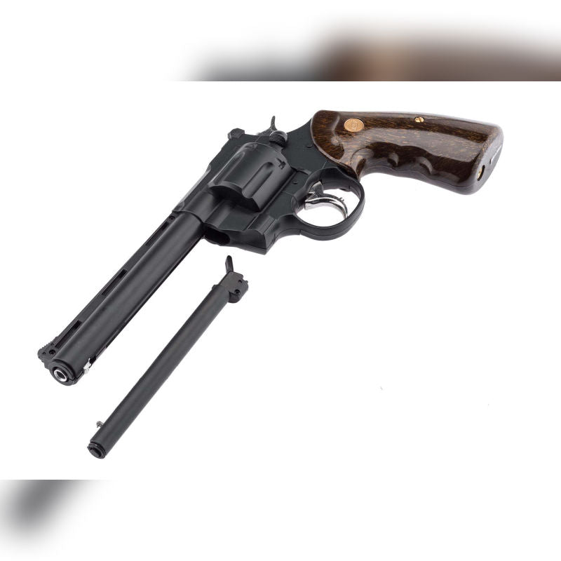 Double Action Revolver - The black version of the Zastava R-357