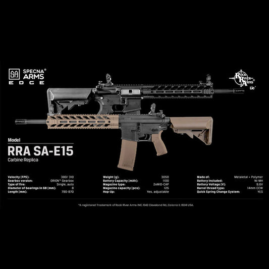 Specna Arms SA-E15 EDGE RRA – black