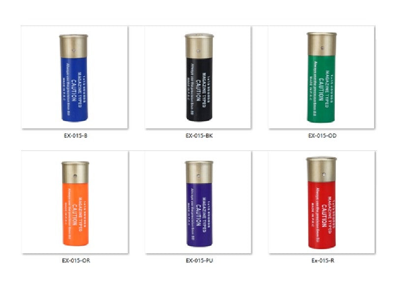 SHOTGUN SHELLS – 6PCK - various colours