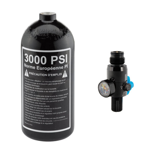 Pack Aluminum Air Bottle 0.8L – DYE Preset 3000 PSI Regulator
