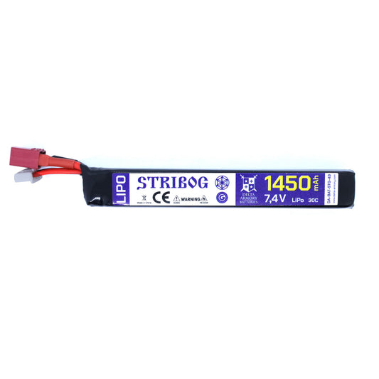 Delta-Armory LI-PO BATTERY 7.4V X 1450MAH 30C STICK T-DEANS