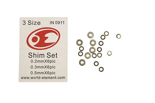 Element shim set