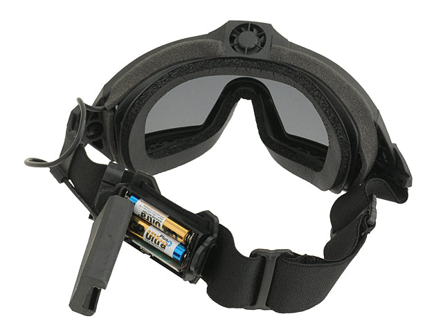 FMA GOGGLES WITH FAN - BLACK