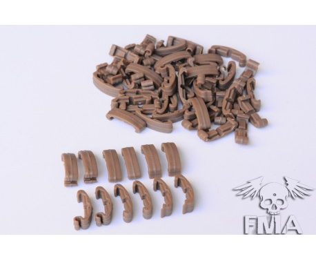 FMA LARUE INDEX RAIL CLIPS - TAN