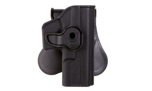 Holster for Glock 17, 18c, 19, 24 - Right handed - quick pull