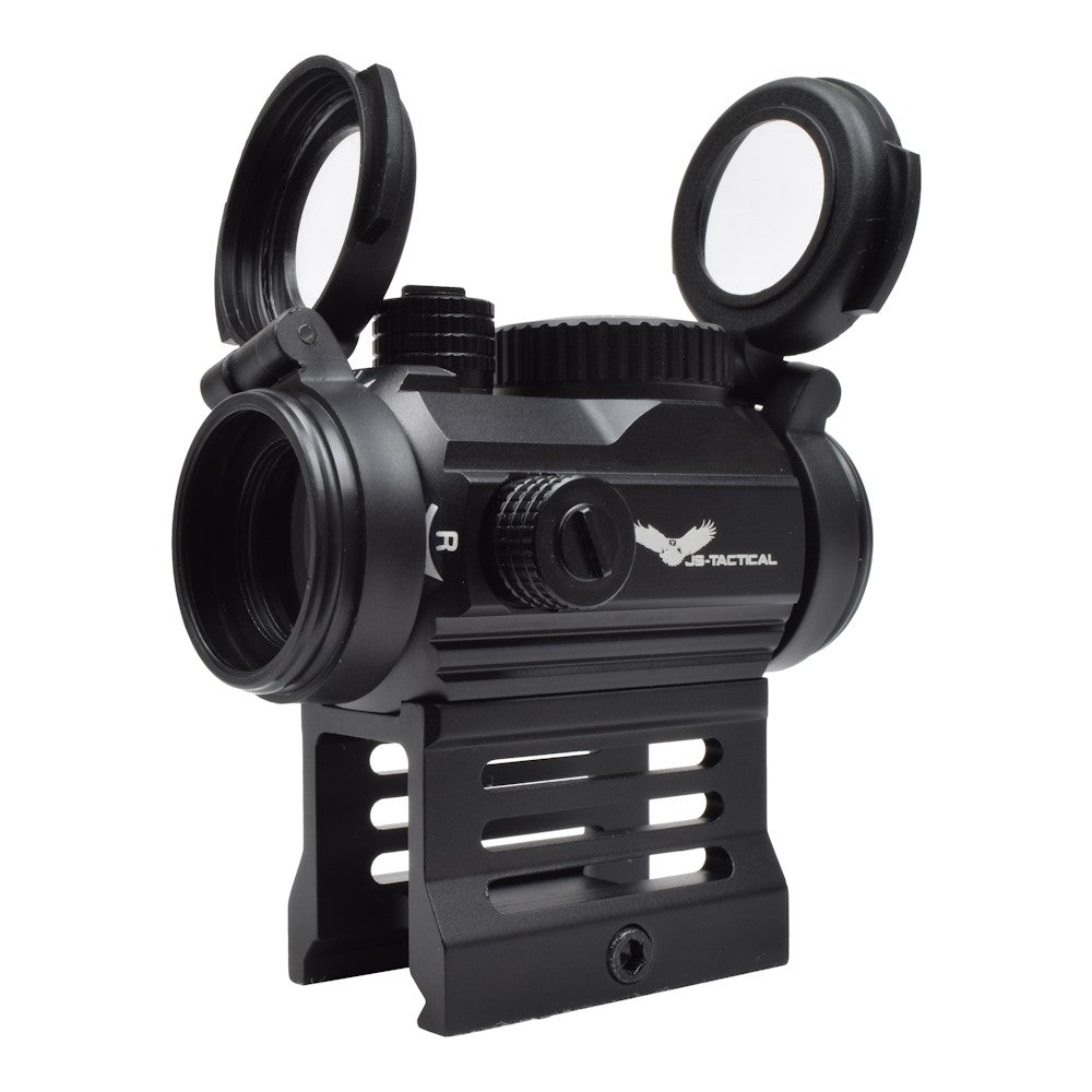 RED DOT SIGHT WITH 1" RISER BLACK