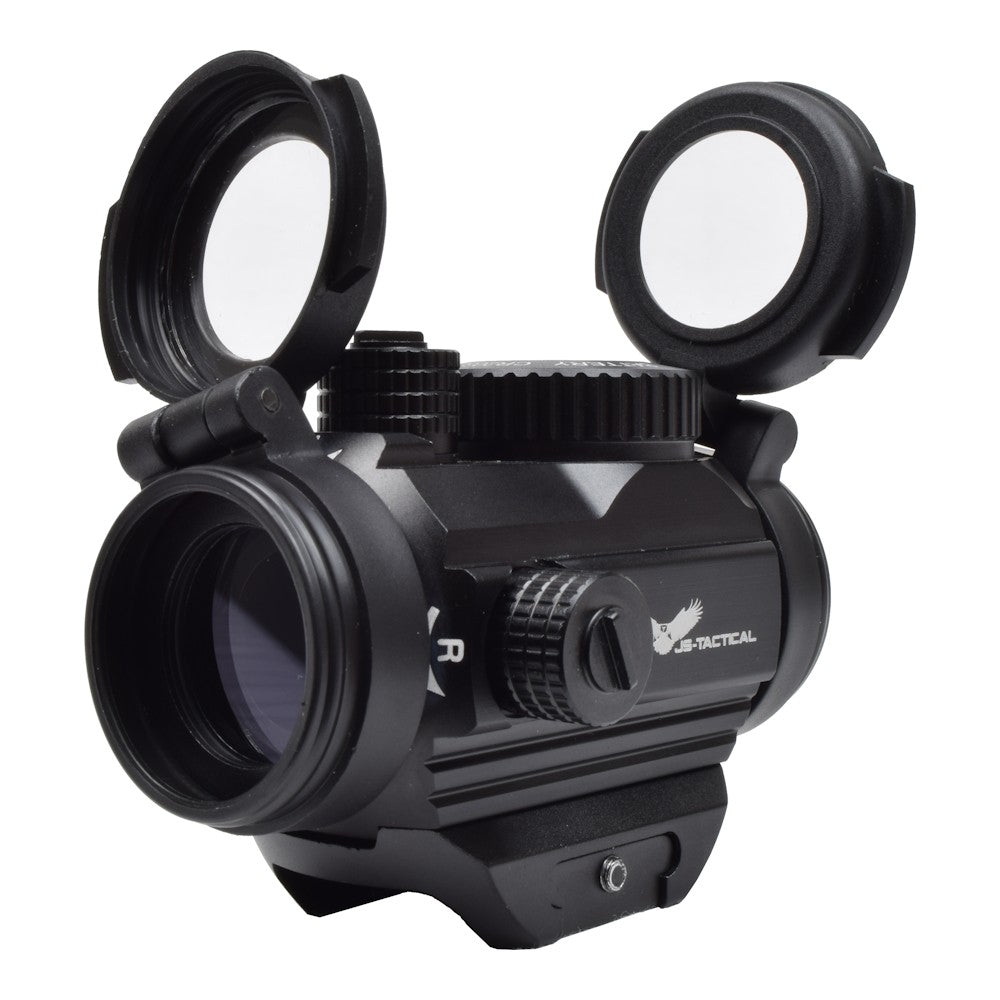 RED DOT SIGHT WITH 1" RISER BLACK