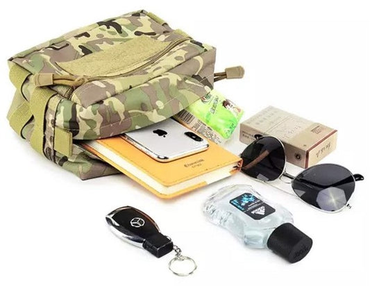 Multipurpose accessories molle pouch - Tan