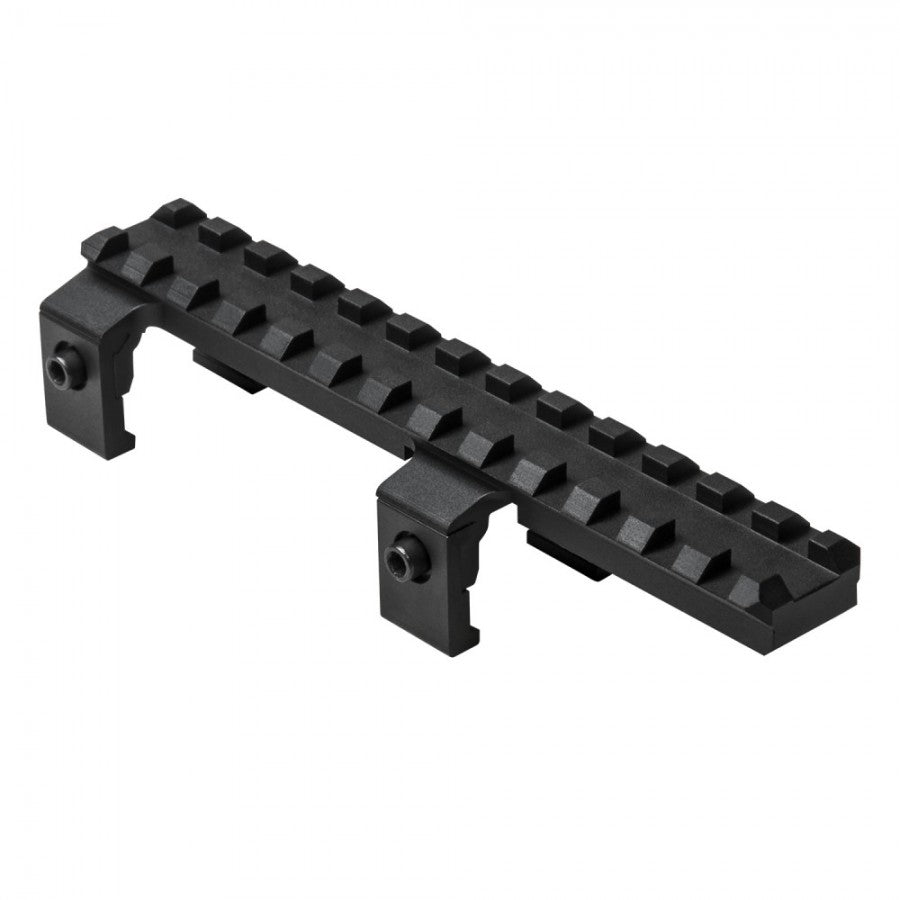 Low profile RIS rail for MP5 type replicas