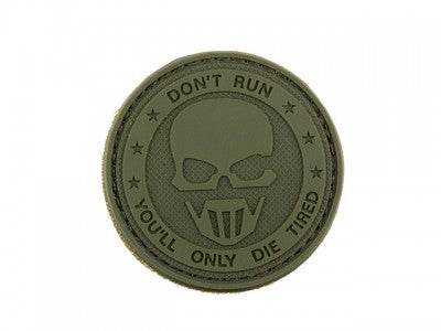 Don't run patch - Olive Green