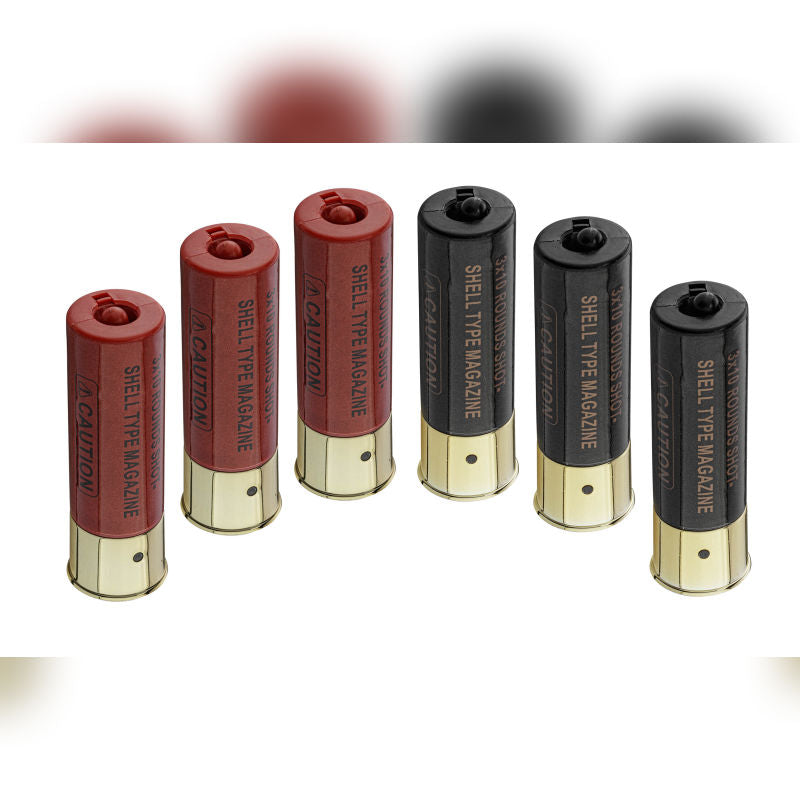 SHOTGUN SHELLS – 6PCK - various colours