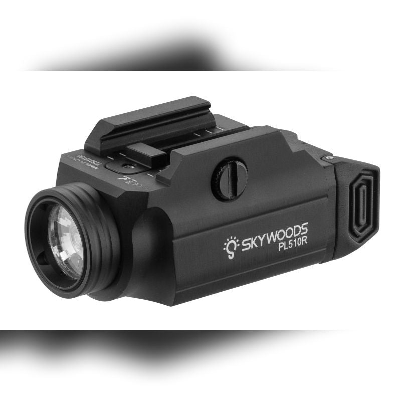 TACTICAL FLASHLIGHT WITH RED LASER [Skywoods]