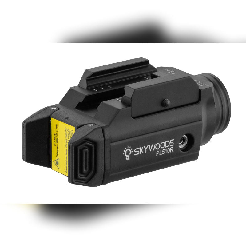 TACTICAL FLASHLIGHT WITH RED LASER [Skywoods]