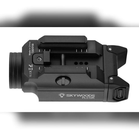 TACTICAL FLASHLIGHT WITH RED LASER [Skywoods]