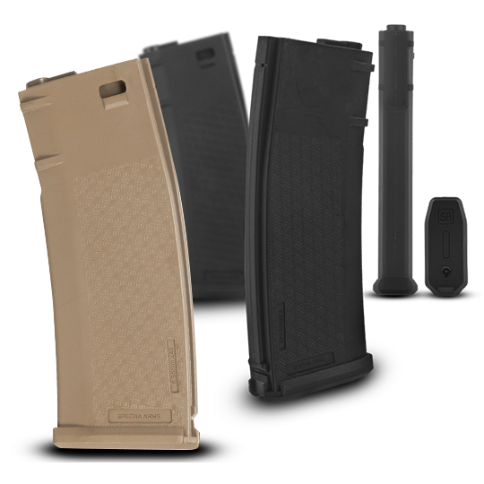 SPECNA ARMS S-MAG 380RDS HI-CAP MAGAZINE - TAN