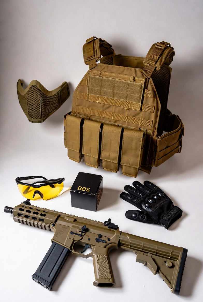 Tan-Attack Starter Pack - full loadout