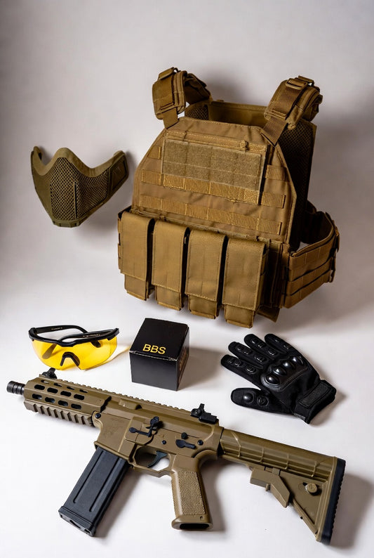 Tan-Attack Starter Pack - full loadout