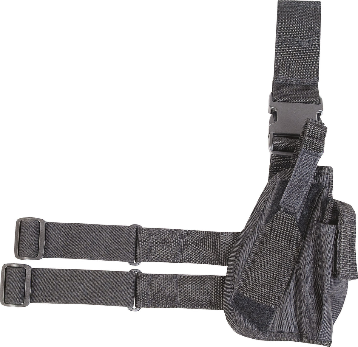 UNIVERSAL TYPE TACTICAL DROP LEG HOLSTER - black
