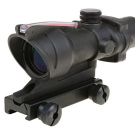 ACOG Scope with Real Red Optic Fiber