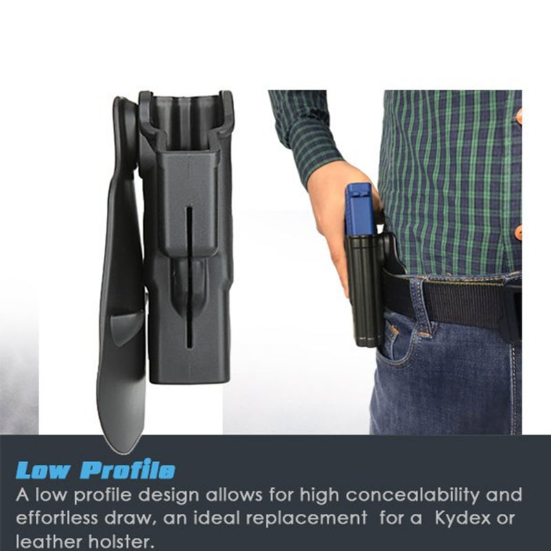 Holster for Glock 17,18,19,23,34,35 - black - Image 4