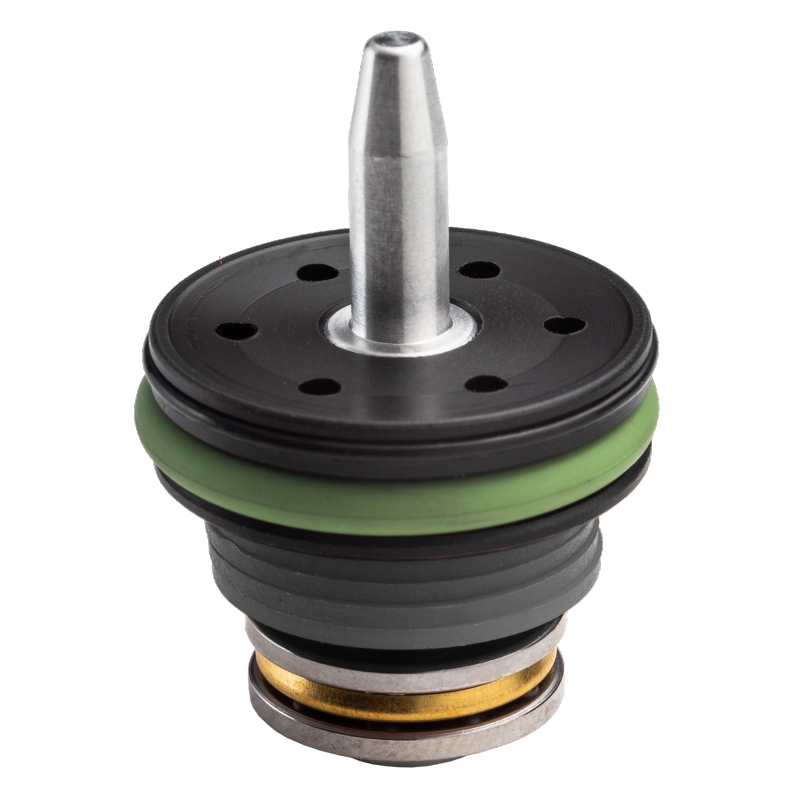 FPS AIR BRAKE CNC POM DOUBLE O-RING BALL BEARING AEG PISTON HEAD WITH ADJUSTABLE AOE