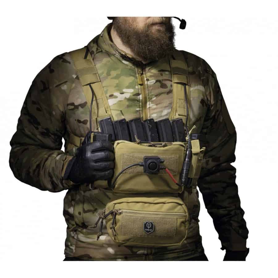 CONQUER MICRO CHEST RIG - TAN - OUTDOOR ZONE