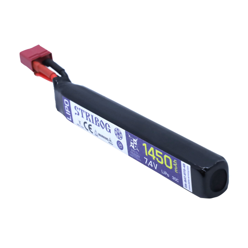 Delta-Armory LI-PO BATTERY 7.4V X 1450MAH 30C STICK T-DEANS - Image 2