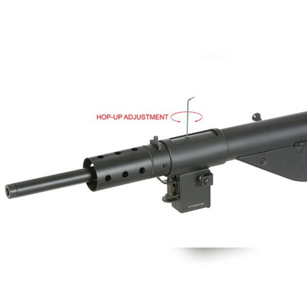 STEN MK2 FULL STEEL AEG submachine gun - black - Image 3