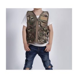 SCOUT Tactical CHILDREN VEST – CAMO 43cm