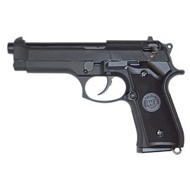 WE M92 Beretta-style pistol replica - black