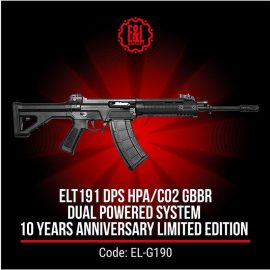 E&L ELT191 DPS GBBR – Dual Powered 10 Year Limited Anniversary Edition - HPA & CO2