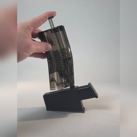 Pistol magazine adapter for cyclone style speedloader