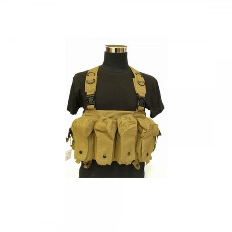 AK Magazine Chest Rig Vest OD - Image 3