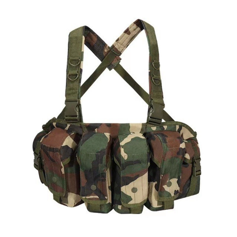 AK Magazine Chest Rig Vest OD - Image 4