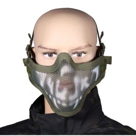 Stalker net mask SKULL - olive